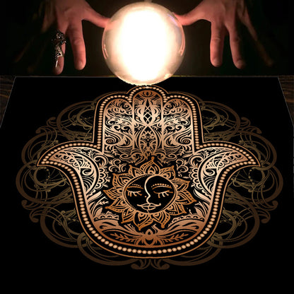 Tarot Tarot Tablecloth Cloth Cushion Moon Sun Lucky Tree Velvet