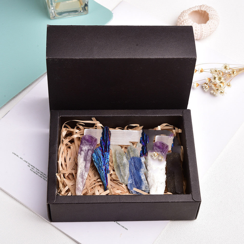 Gift Box Natural Crystal Rough Single Crystal Gem