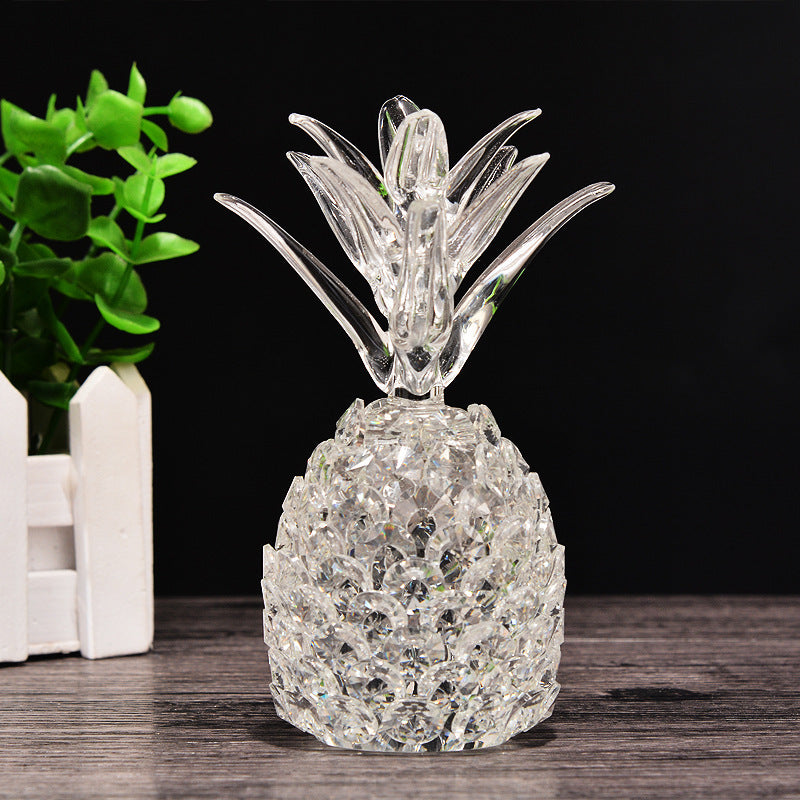 Transparent crystal pineapple