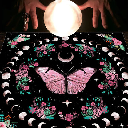 Tarot Tarot Tablecloth Cloth Cushion Moon Sun Lucky Tree Velvet