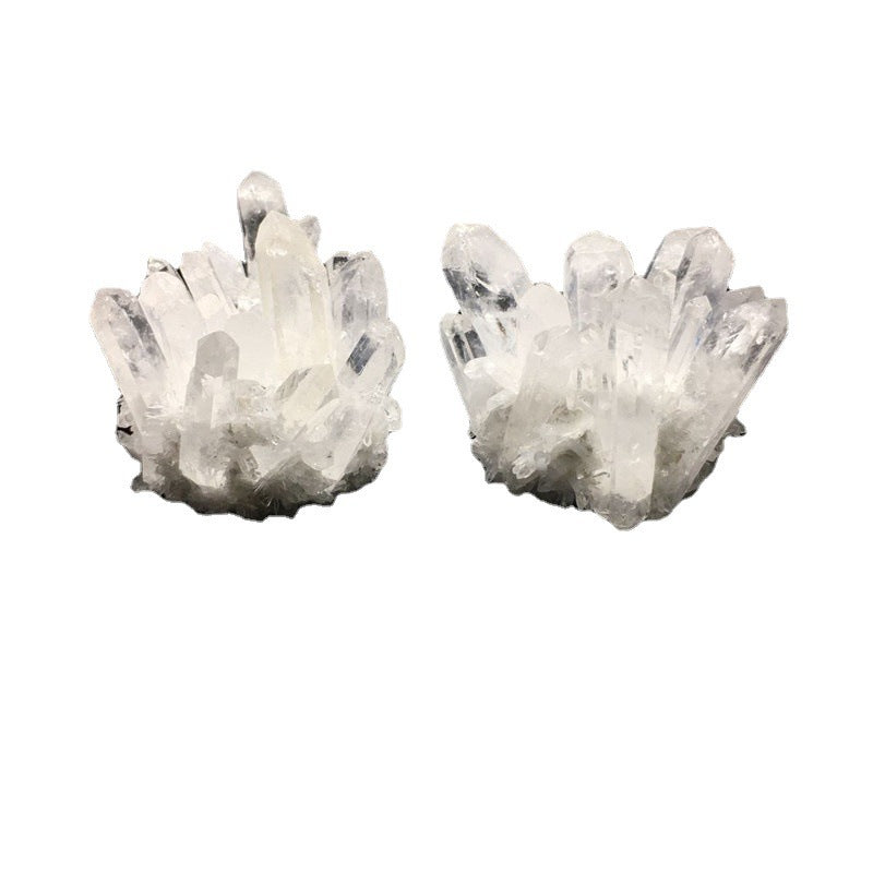 Natural White Crystal Cluster Crystal Raw Stone