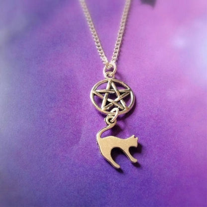 Wizard Witchcraft Pendant Necklace For Women Vintage